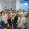 Equipe de Fisioterapia promove projeto de saúde ocupacional